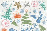 Christmas Backgrounds, a Decorative Illustration by TAlex (Thumbnail 6 of 6)