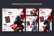 Football Soccer Social Media Post, a Social Media Template by Creative_View (Thumbnail 4 of 8)