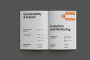 Modern Minimal Business Proposal, a Brochure Template by Neermana (Thumbnail 11 of 12)