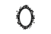 Vintage Ornate Oval Frame Bundle, an Illustration by jahid234 (Thumbnail 5 of 31)