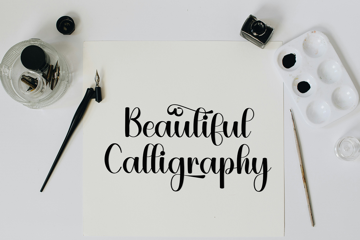 Elegant Cartoon, a Handwritten Font by InermediaSTUDIO (Photo 4 of 8)