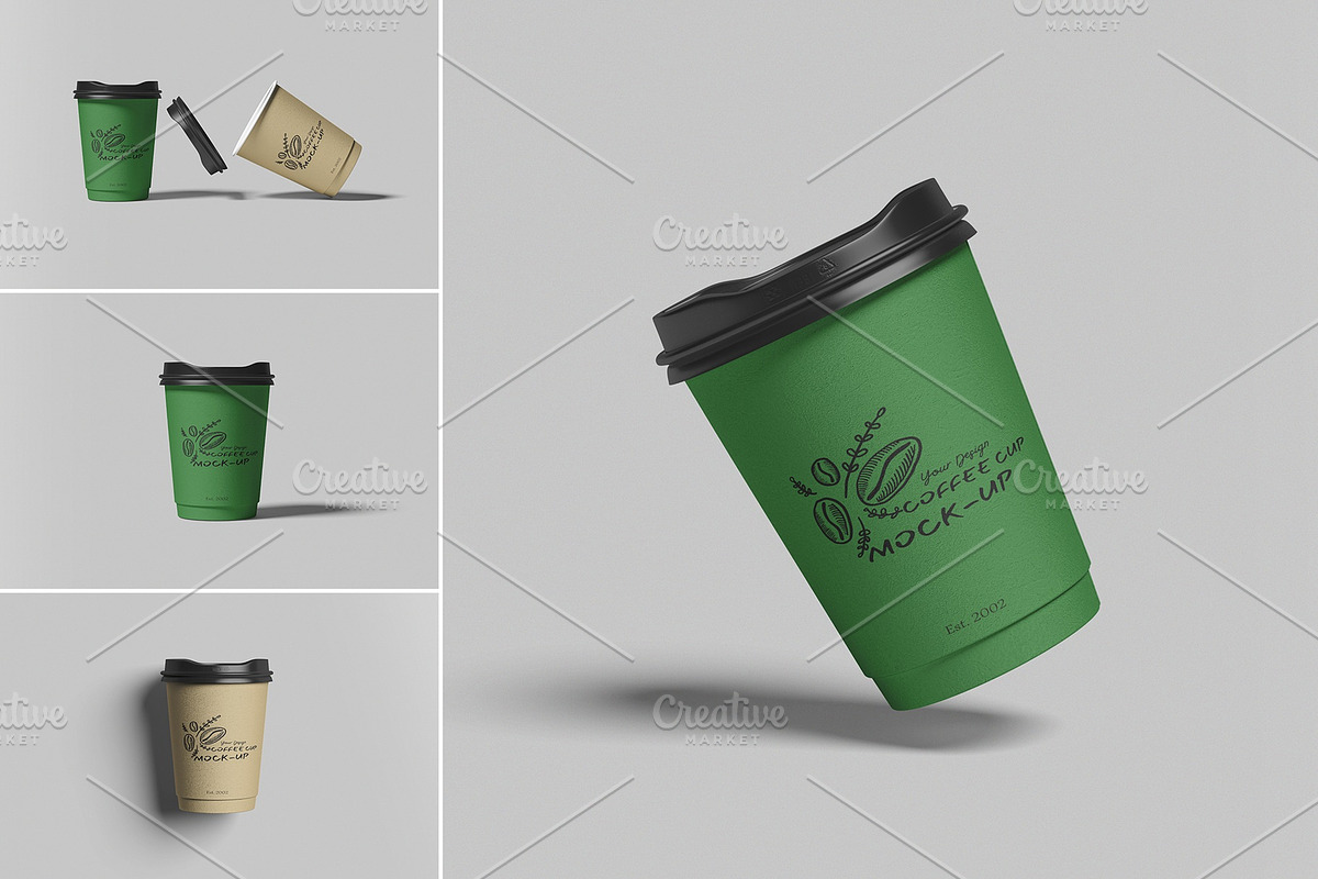 Coffee Cup Mockup, a Packaging Mockup by hokagata (Photo 1 of 5)