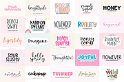 Big Font Bundle | 50 Fonts, a Script Font by KA Designs (Thumbnail 10 of 10)
