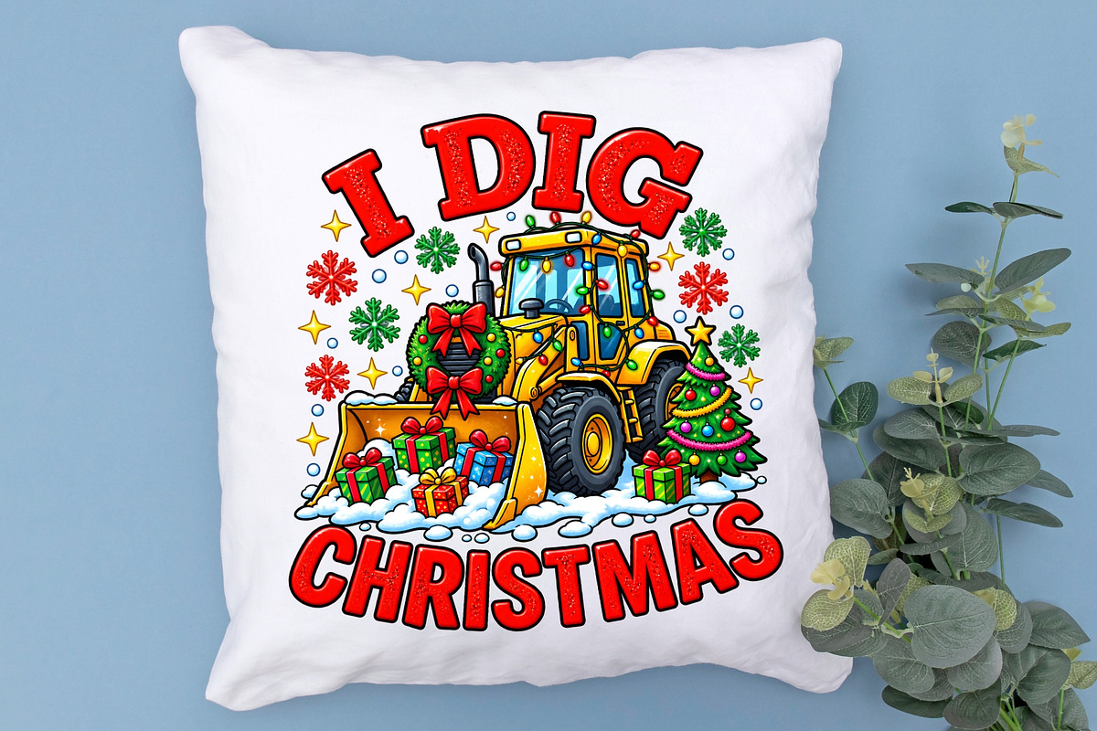 I Dig Christmas Funny PNG Design, an Object Graphic by Zahyl Studio (Photo 7 of 7)