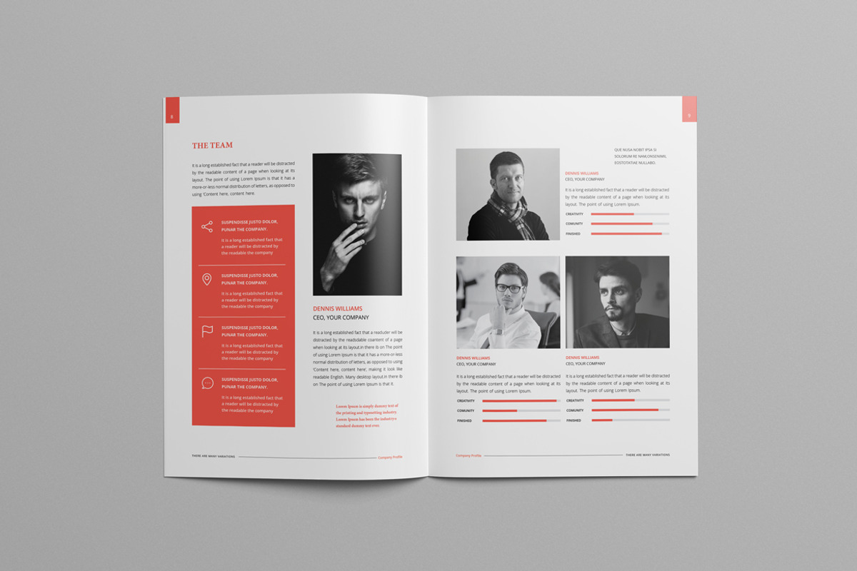 Corporate Business Brochure A4, a Brochure Template by Pro-Gh (Photo 8 of 9)
