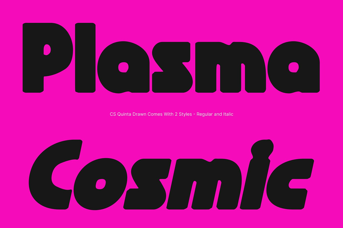 CS Quinta Drawn, a Sans Serif Font by Craft Supply Co. (Photo 3 of 8)