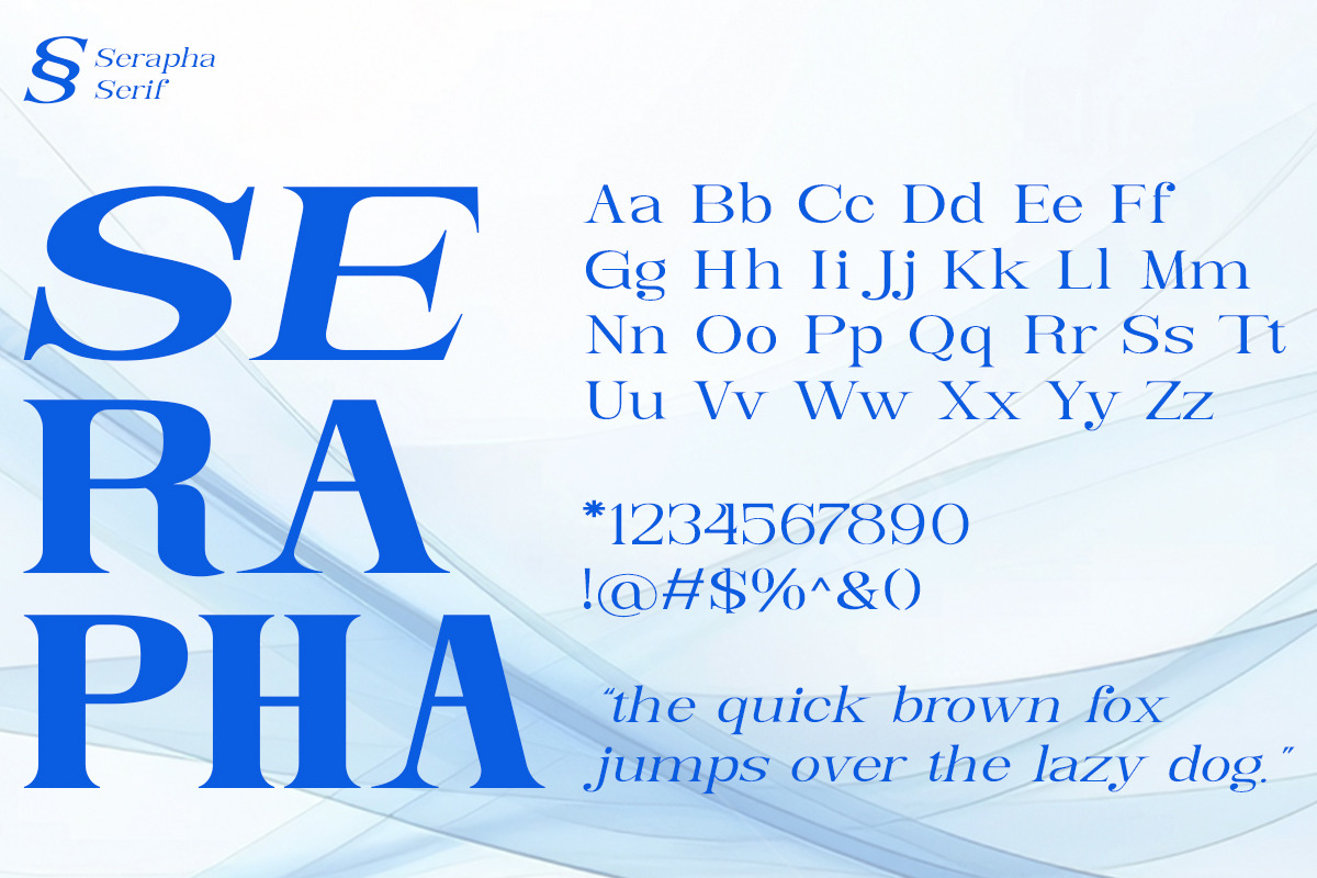 Serapha Serif, a Serif Font by Slex Studio (Photo 8 of 13)