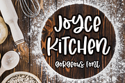 Joyce Kitchen, a Script Font by Abo Daniel Studio (Thumbnail 1 of 11)