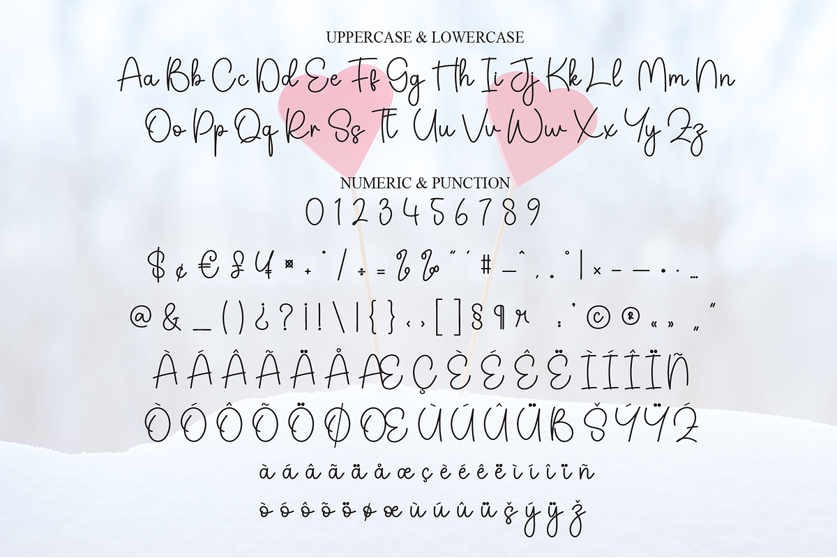 Valentina | Script Font, a Handwritten Font by Scratchones (Photo 7 of 9)