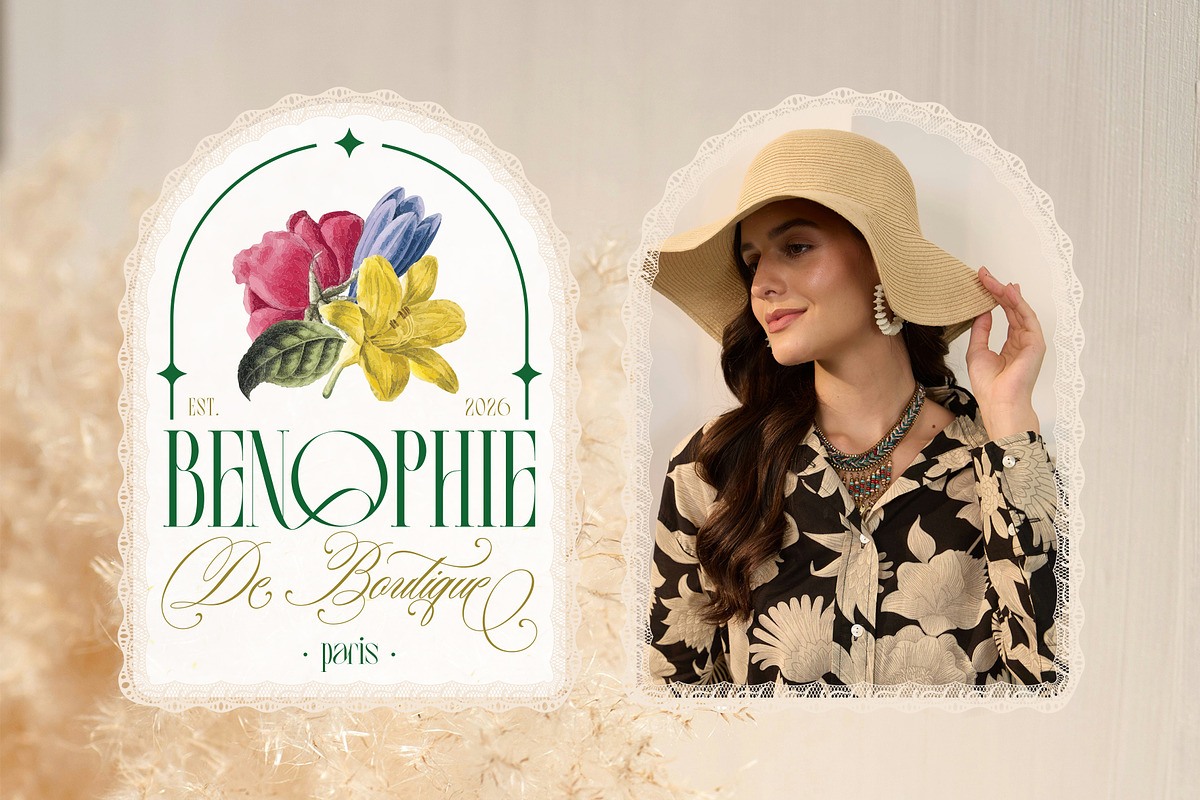 Berniche Beautiful Duo, a Script Font by JamalCreativeStudio (Photo 3 of 15)