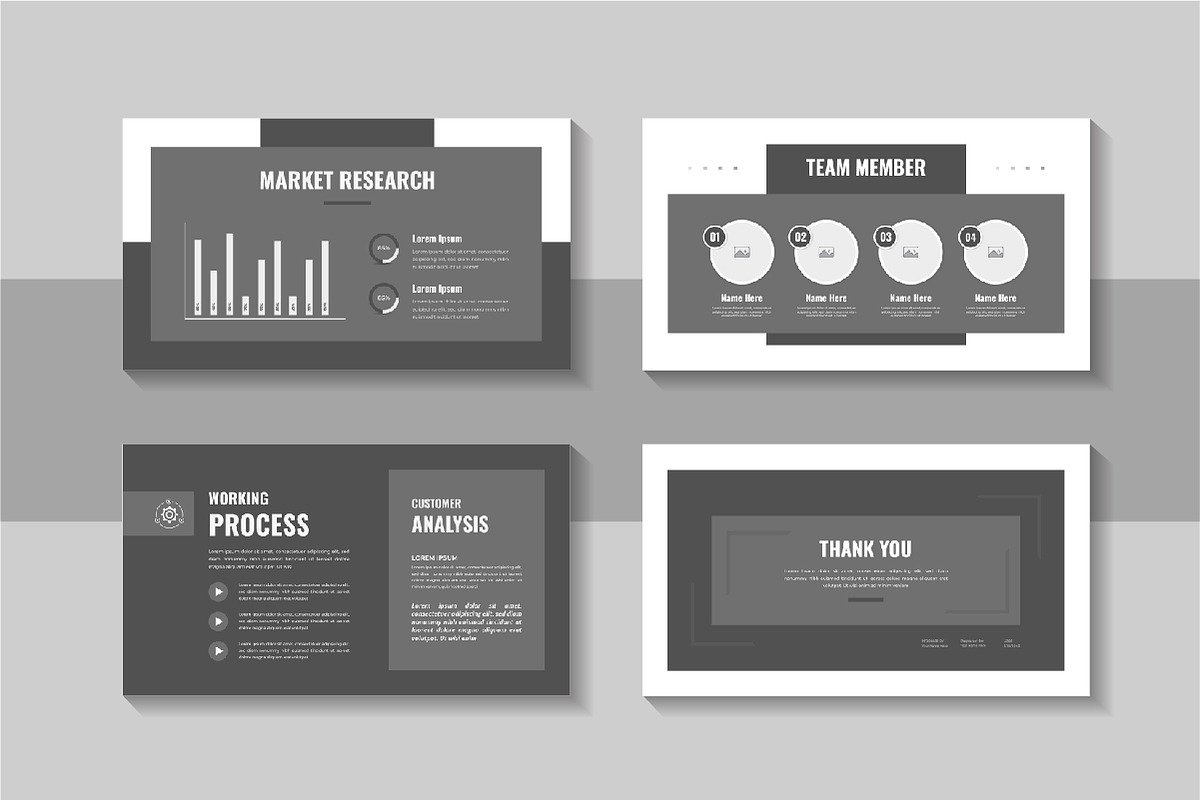 Smart Business Plan Slide Template, a Presentation Template by Pavel_design (Photo 4 of 4)