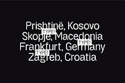 KT Projekt - Grotesk Type, a Sans Serif Font by Kulturë Type (Thumbnail 7 of 9)