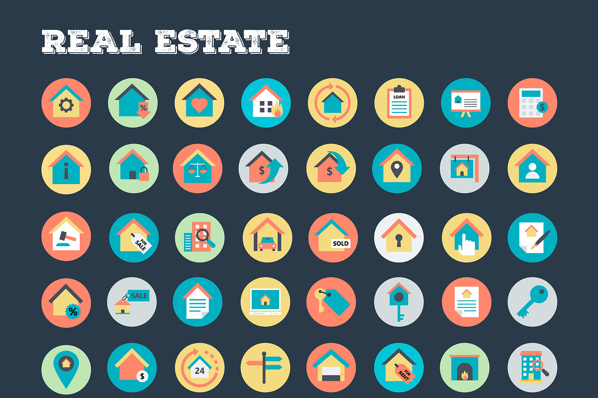 4059 Flat Rounded Vector Icons, a Duotone Icon by Vectors Market (Photo 11 of 21)
