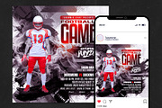 Football Game Flyer Template, a Flyer Template by Tarommir (Thumbnail 2 of 3)