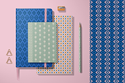 IKAT PRINTS ethnic textured patterns, a Pattern Graphic by SappiStudio (Thumbnail 8 of 14)