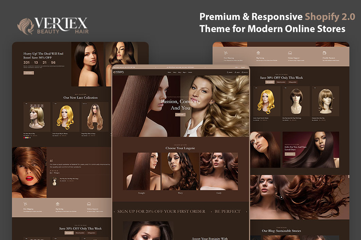 Beauty and Cosmetics Shopify Theme, a Shopify Template by LogicGo Shopify Experts (Photo 1 of 6)