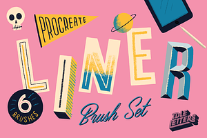 Liner Procreate Brush Set