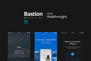 Bastion Mobile UI Kit_01Walkthroughs