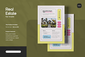 Real Estate Flyer – Vol. 149, a Flyer Template by kdadan.