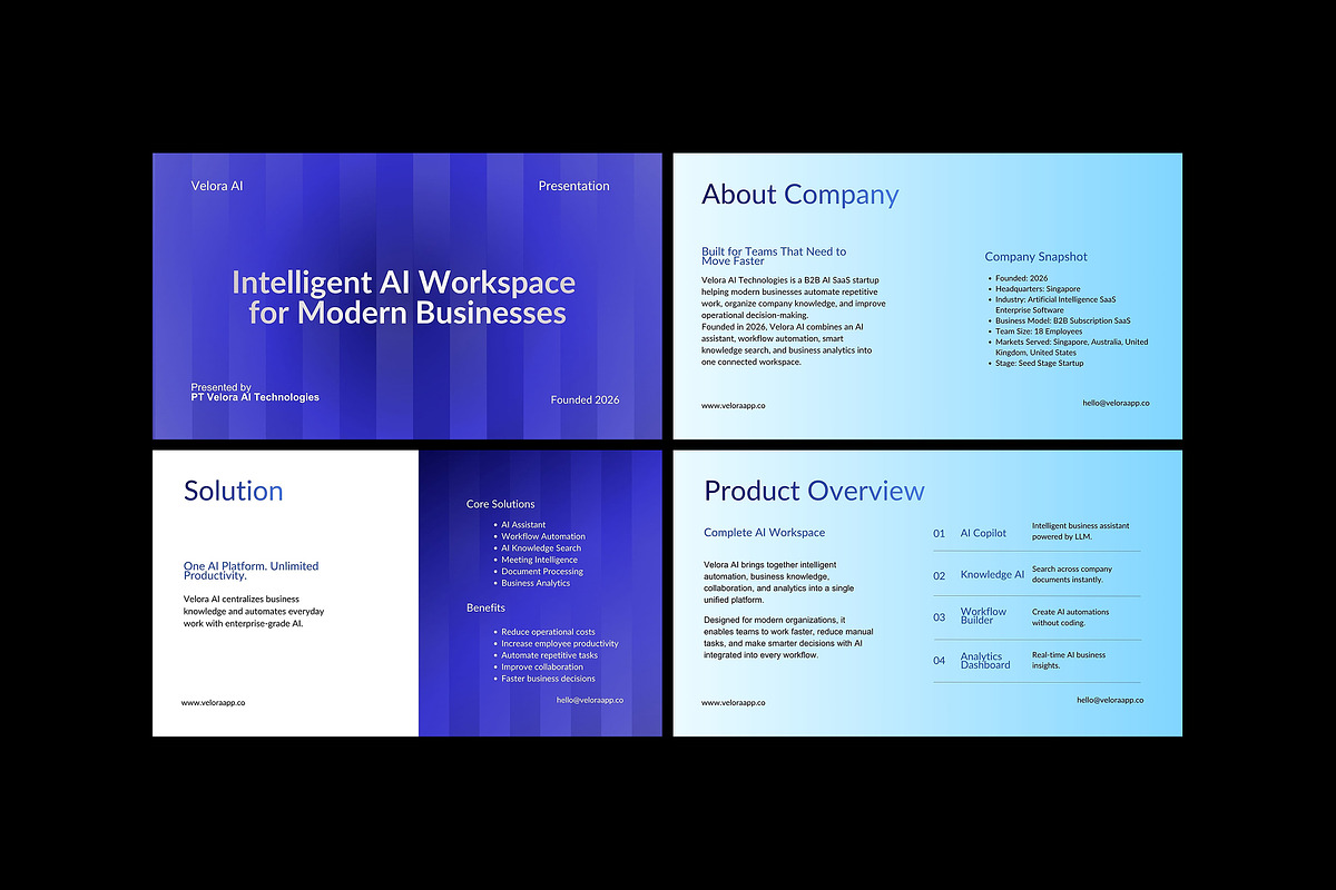 AI SaaS Pitch Deck, a Presentation Template by adoestudio (Photo 5 of 6)