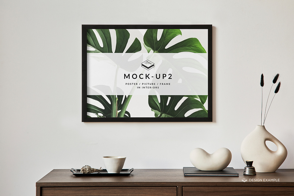 Landscape Frame on Scenes 2 Mock-up, a Print Template by Branda Keeps (Photo 17 of 30)