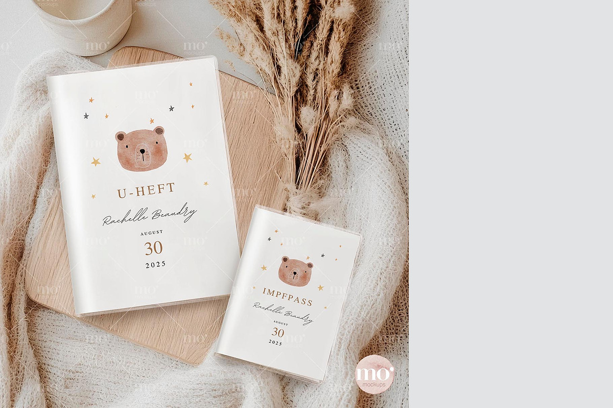 Mother's Passport Cover Mockups, a Product Mockup by MoMockups (Photo 2 of 5)