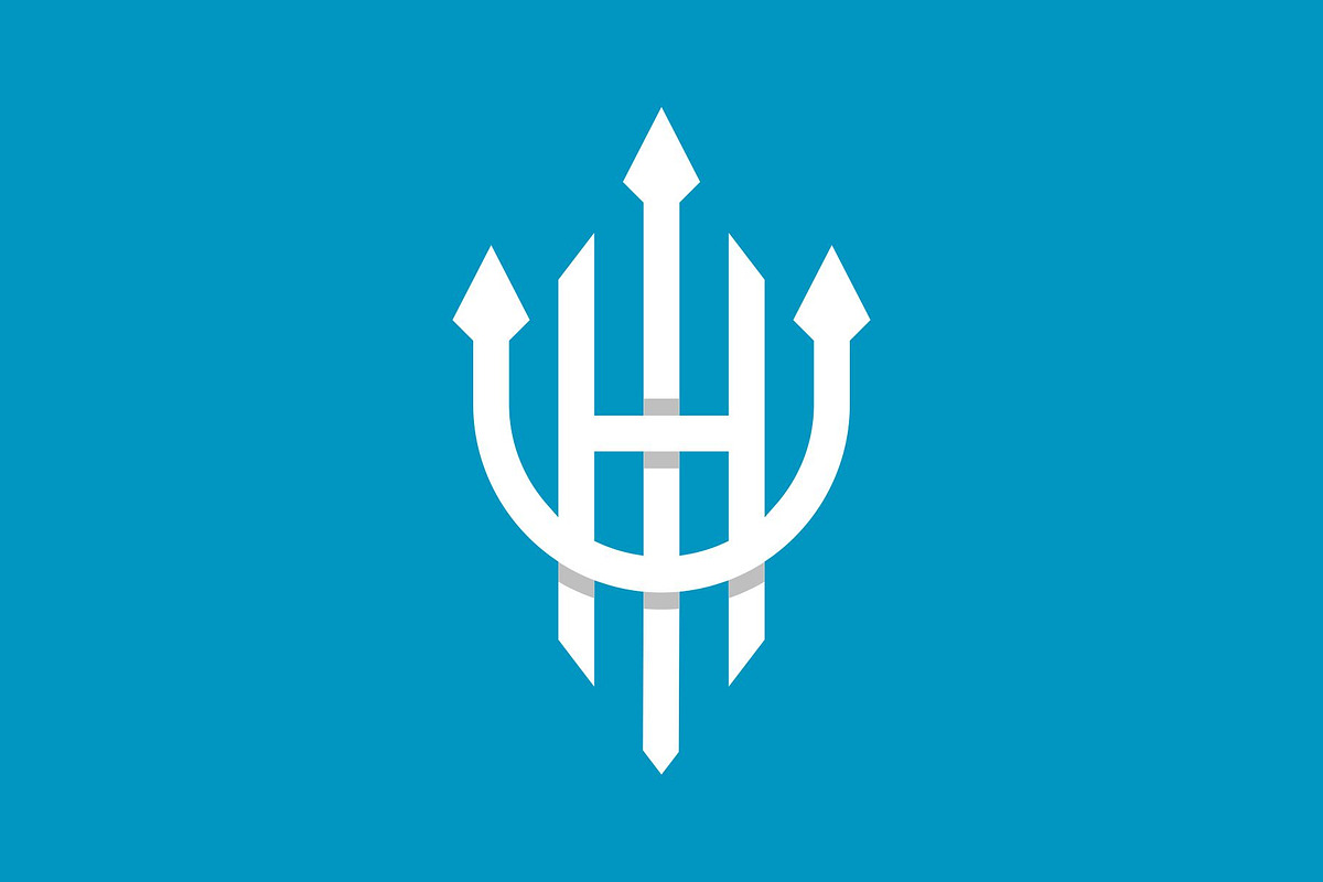 Letter H Trident Logo, a Branding & Logo Template by Buqancreative (Photo 2 of 4)