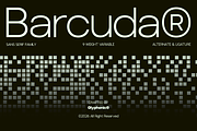 GC Barcuda – New modern Sans, a Sans Serif Font by Glyphonic (Thumbnail 1 of 15)