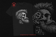 10 Bundle Dark Art Skull Machine, an Illustration by Morspective (Thumbnail 2 of 7)