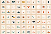 Boho App Icons | IOS 14, an Icon by elvinova (Thumbnail 3 of 4)