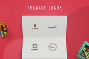Colors Logo Creation Kit -50%, a Branding & Logo Template by VP Fonts (Thumbnail 9 of 10)