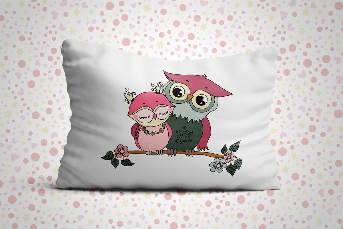 Cute owls, an Object Graphic by Maya Ivart (Photo 12 of 12)