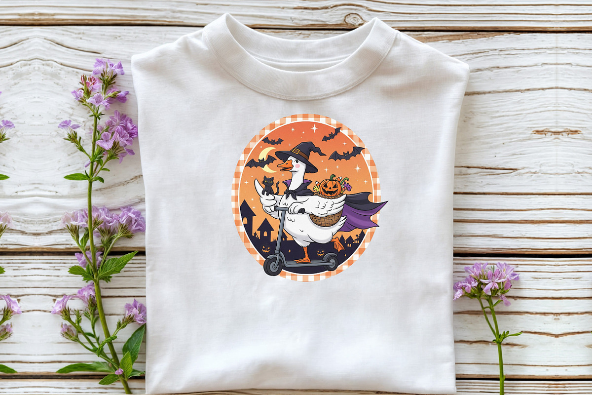 Funny Halloween Silly Goose Png,Boy, an Illustration by DreamCafeArt (Photo 4 of 7)