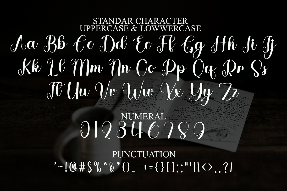 Cute Writing, a Handwritten Font by InermediaSTUDIO (Photo 5 of 8)