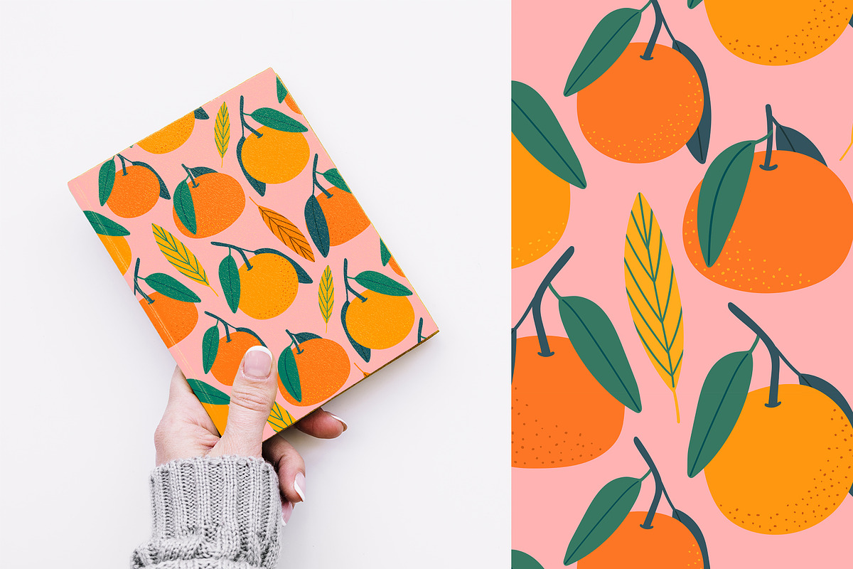 Fruits seamless pattern, a Pattern Graphic by hanifa_design (Photo 4 of 12)