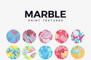 Marble Paint Textures & Backgrounds, a Texture Graphic by P.F. Creative Lab (Thumbnail 5 of 6)