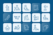 Cleaning Icon Art Set, an Outline Icon by Prosymbols (Thumbnail 6 of 7)