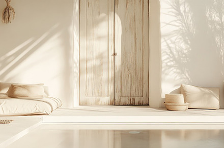 Serene Minimal Mediterranean Outdoor, an Architecture Photo by Virgo Studio