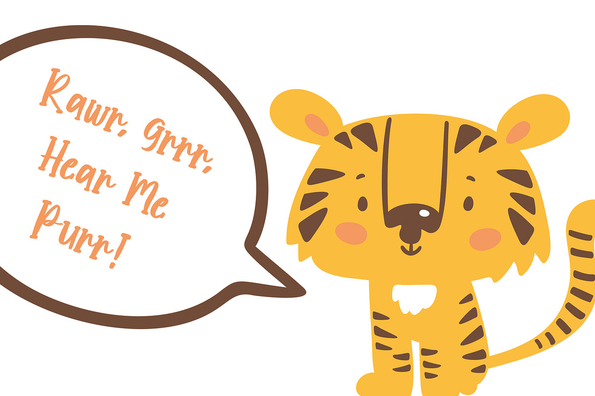 Tiger Love Font, a Font by Lollipop Hand Drawn (Photo 2 of 5)