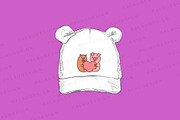 Cute Capybara with Good Friends, an Animal Illustration by Palau (Thumbnail 5 of 12)