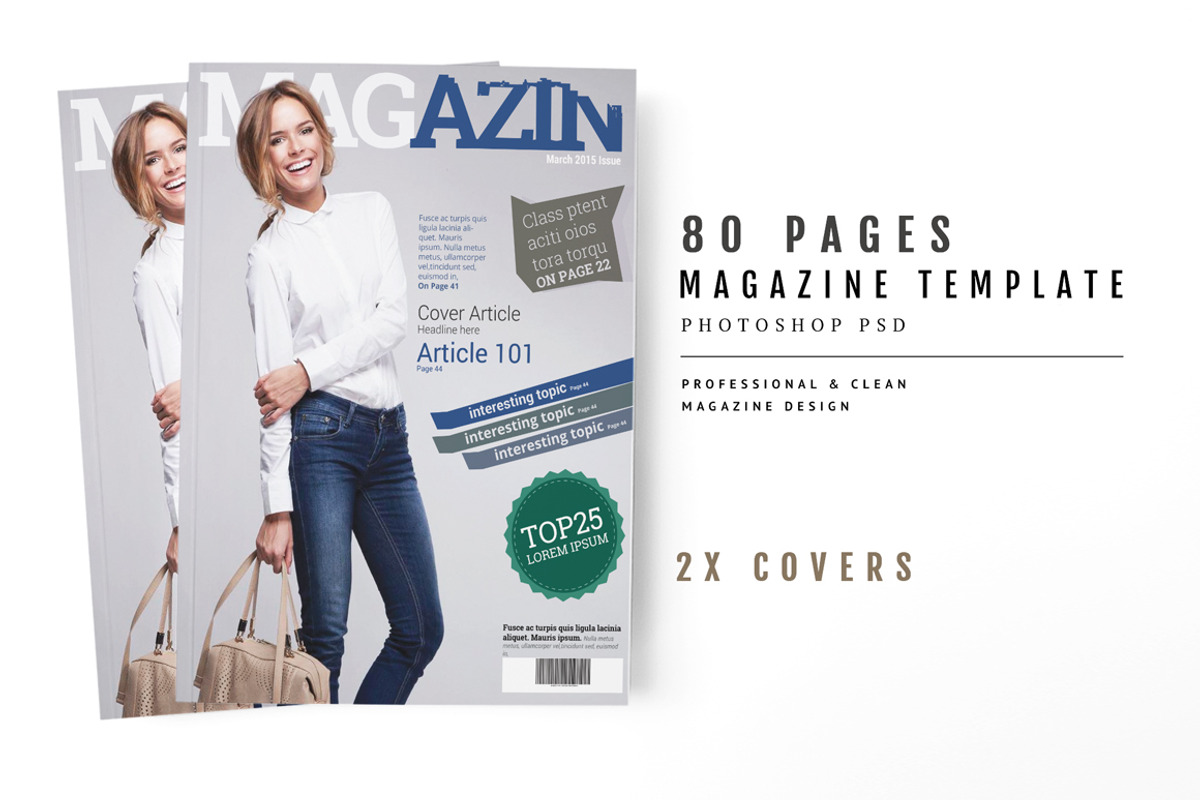 2000+ Magazine Bundle - 97% Off, a Magazine Template by pmvch (Photo 60 of 70)