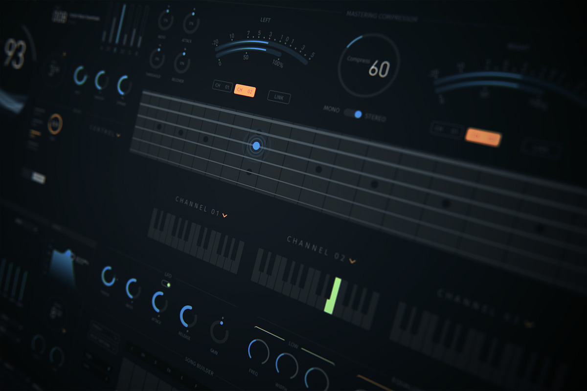 NETA: Modern virtual instrument UI, a Templates & Theme by TITO (Photo 2 of 6)