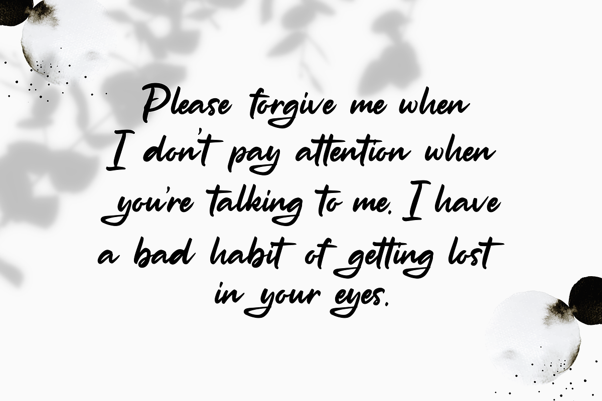 The Milligram Bold Handwritten Font, a Script Font by Allouse Studio (Photo 7 of 10)