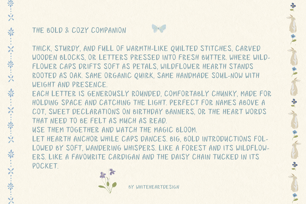 Quirky Goose Quirky Font Duo, a Handwritten Font by whiteheartdesign (Photo 4 of 11)