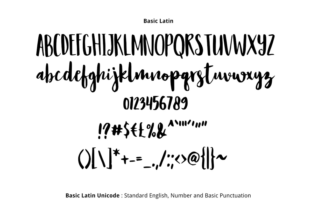 Resign Modern Brush Font preview 2