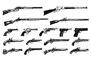 Guns set