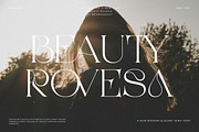 Beauty Rovesa Elegant Display Serif, a Serif Font by BrandSemut (Thumbnail 1 of 15)