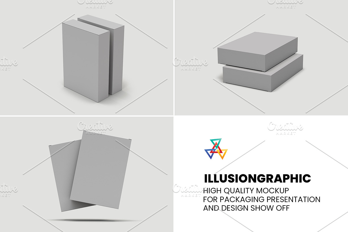 Software Box Mockup v.3 - 11 Views, a Packaging Mockup by Illusiongraphic (Photo 15 of 23)