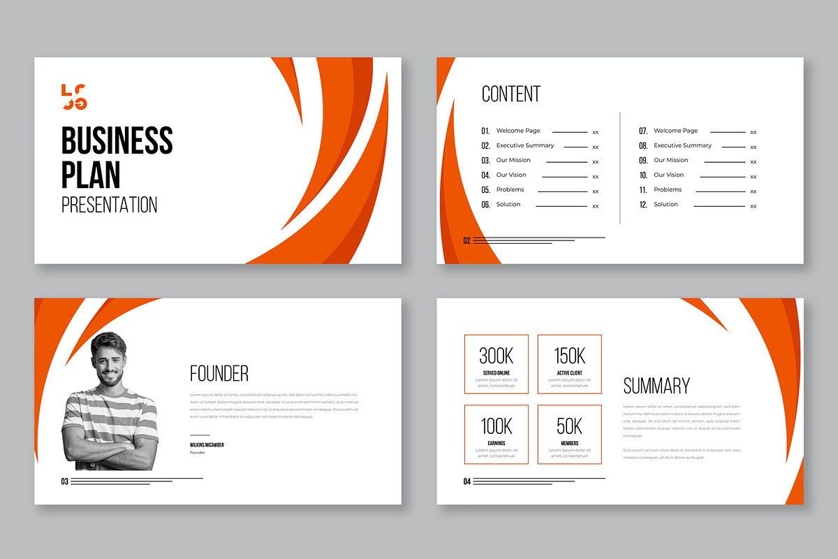 Professional Business Presentation, a Presentation Template by Mighty-Slide (Photo 2 of 6)