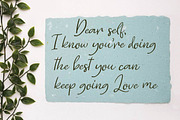 Lovely Rainy, a Script Font by AMINMARIO (Thumbnail 2 of 12)